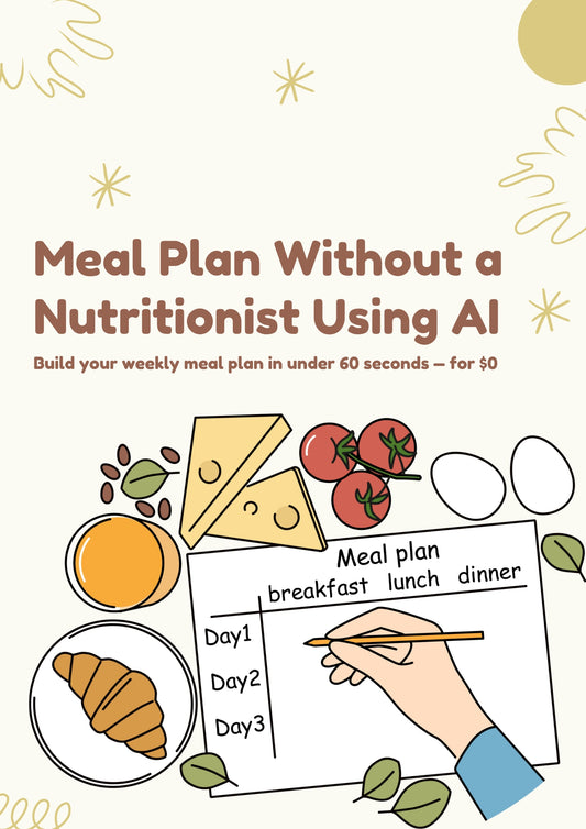 Meal Plan Without a Nutritionist Using AI